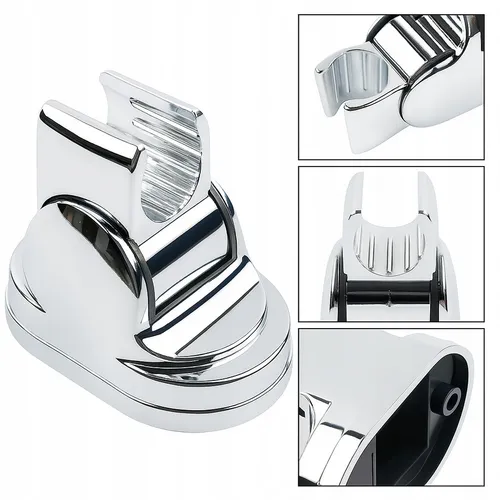 Duschkopfhalter Wandhalterung Verchromt Verstellbar für Handbrause Duschhalterun