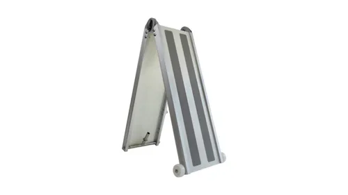 Gangway klappbar 2,00m – Bootsgangway mit verriegelbarem Gelenk & Drehzapfen