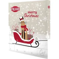 Trixie Xmas Premio Adventskalender Katzen - Adventskalender für Katzen mit leckeren Snacks, sorgt für festliche Freude und tägliche Überraschungen in der Vorweihnachtszeit.