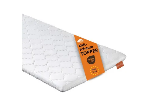 Sleepling 190169 Kaltschaum Topper | Ergonomische Matratzenauflage 90x200 cm