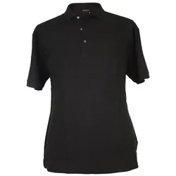 redfield Poloshirt Basic Kurzarmpolo 6XL schwarz - Herren-Shirts aus 100% Baumwolle, ideal für komfortable Passform in Übergrößen 3XL - 10XL, perfekt für jeden Anlass.