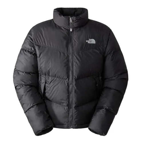 The North Face Damen Erebus Daunenjacke - Tnf Black, Größe M - Stylische Daunenjacke für den Alltag, mit elastischen Bündchen und verstellbarem Saum für optimalen Tragekomfort. Ideal für kalte Tage.