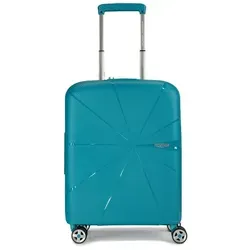 American Tourister Koffer 55cm EXP. StarVibe verdigris - Koffer, Handgepäck geeignet, mit 4 drehbaren Rollen und erweiterbarem Volumen für flexibles Reisen. Ideal für Kurztrips und als leichter Begleiter.
