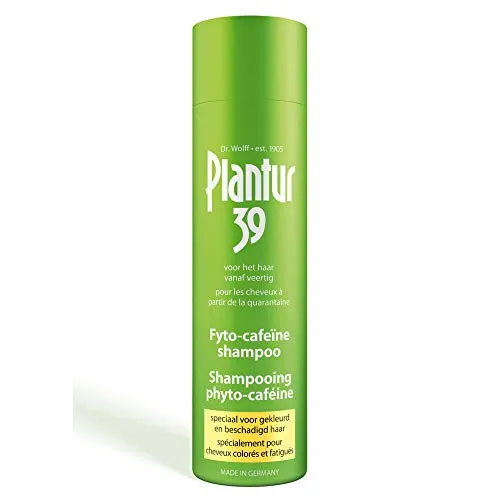 Plantur 39 Phyto-Coffein Shampoo beugt und reduziert Menopause Haarausfall | Für gefärbtes gestresstes Haar | Einzigartige galenische Formel unterstützt Haarwachstum | Women Hair Care Made in Germany
