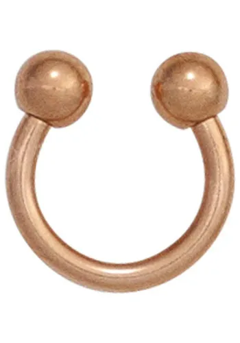 JOBO Nasenpiercing, Edelstahl roségoldfarben von JOBO