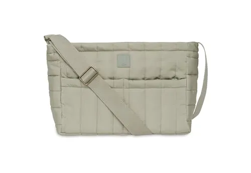 Jollein Kinderwagen Tasche - Olive Green - Für Kinderwagen und Buggy - Mom Bag - Babytasche Multifunktional - Olivgrün