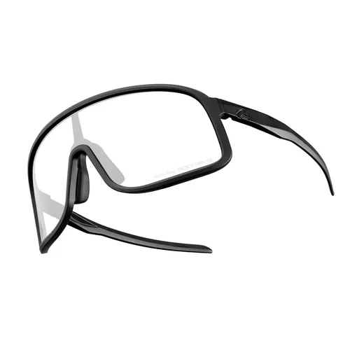 ROCKBROS Fahrradbrille Photochrome Antibeschlag (Schwarz) – Witterungsbeständig und stylisch - Die ROCKBROS Fahrradbrille bietet eine winddichte Bauweise und eine innovative Antibeschlag-Funktion. Ideal für Outdoor-Sportler, kombiniert sie Komfort mit modernem Design und schützt vor Witterungseinflüssen.