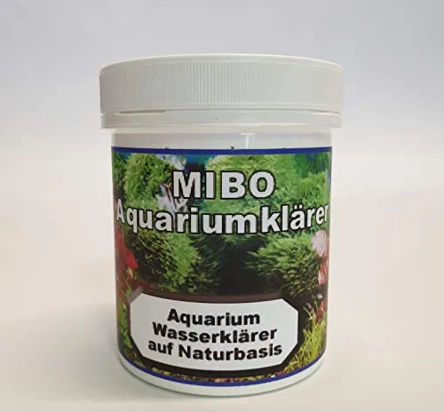 MIBO Aquarium Wasserklärer 150g für 3000 Liter Wasseraufbereiter für klares Aquariumwasser