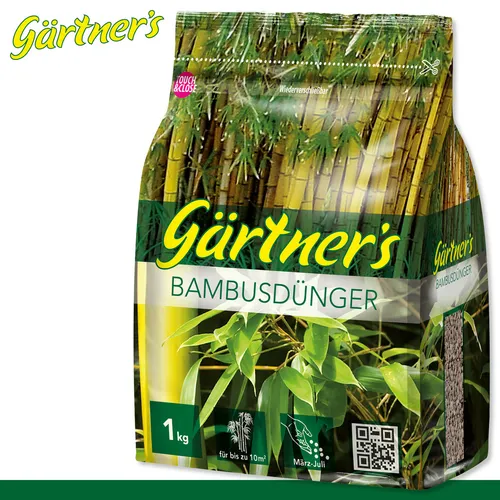 Gärtner’s 1 kg Bambusdünger Wachstum Blattgrün Pampasgras Entwicklung