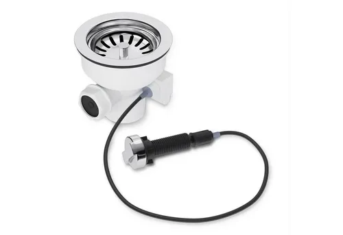 AQUADE Siebventil Ø114mm mit Bowdenzug Drehbetätigung von AquaDE