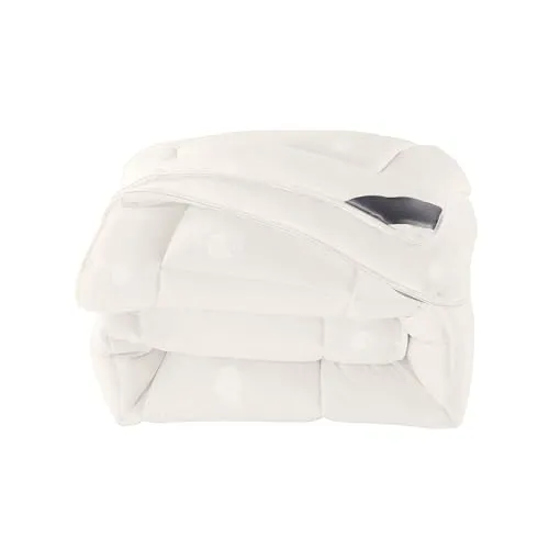 NORDIC SCHILLER Wolle Bettdecke, 4 Jahreszeiten Decke, 240 x 220 Ganzjahresdecke, 100% Schurwolle, Atmungsaktiv, Nachhaltig, Öko-Tex Zertifiziert, Hypoallergen