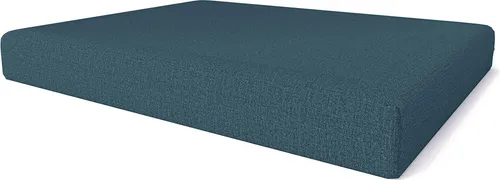 Pillows24 - Palettenkissen mit abnehmbarem Bezug - Sitzkissen | Polster für Europaletten 120x80 Sofa - Wasserfest - Outdoor/Indoor | Türkis