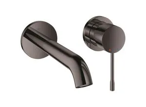 Grohe 2-Loch-Waschtischbatterie ESSENCE Hard Graphite in schwarz von GROHE