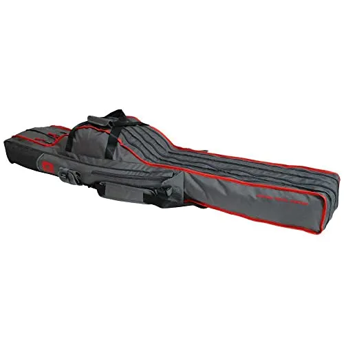 Mikado Rutentasche 3/4 Fächern Rutenfutteral Angeltasche viele Varianten! 140cm-150cm-160cm-170cm (140cm / 3 Fächer / UWD-05-140-3-GY)