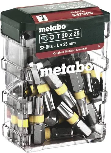 Metabo 626716000 Bit-Set 25teilig