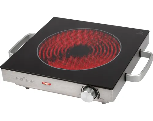 PROFI COOK Einzelkochplatte Infrarot PC-EKP 1210 inox