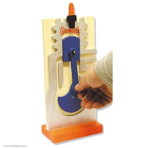 matches21 HOME & HOBBY Zweitaktmotor Modell Kinder ab 13 Jahren Holzbaukasten