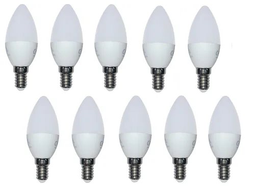 LED Glühlampe Glühbirne Kerze E14 4W Ersatz für 25W 320lm 3000K 230V 10 x