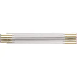 BMI Holzgliedermaßstab 2m weiß - 980904200