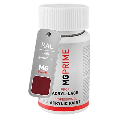 Produktbild MG PRIME RAL 3004 Purpurrot/Purple red glänzend Lackstift 50 ml schnelltrocknend