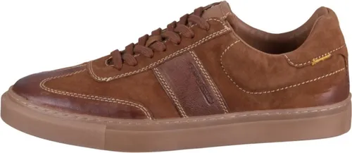 camel active Herren Sneaker aus echtem Leder Braun - Stilvoll und Bequem - Herren-Sneaker aus geöltem Splitleder, mit Lederfutter und rutschfester TR-Sohle für optimalen Komfort und Authentizität.