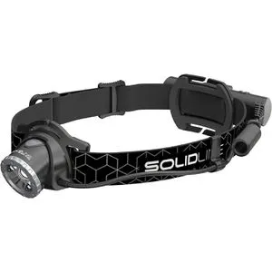 Ledlenser Stirnlampe Solidline SH6R - 600 Lumen mit USB-Akku - Stirnlampen mit bis zu 600 Lumen und 300 m Leuchtweite. Integriertes Rotlicht für bessere Dunkeladaption und schwenkbarer Kopf für optimale Ausleuchtung.