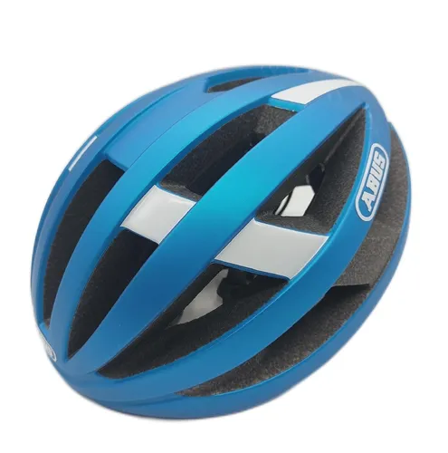 Abus Viantor Rennradhelm steel blue 52-58 cm