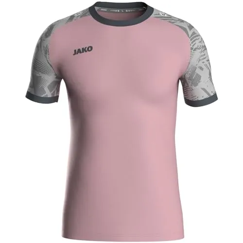 JAKO Iconic Trikot Unisex - Nachhaltiges Sport Shirt Kurzarm aus 100% recyceltem Polyester, Feuchtigkeitstransportierend