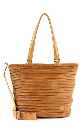 FREDsBRUDER Umhängetasche Bestseller aus echtem Rindsleder - Umhängetasche im Riffel-Look, aus hochwertigem Rindsleder gefertigt, mit verstellbarem Schulterriemen und mehreren Fächern für optimale Organisation.