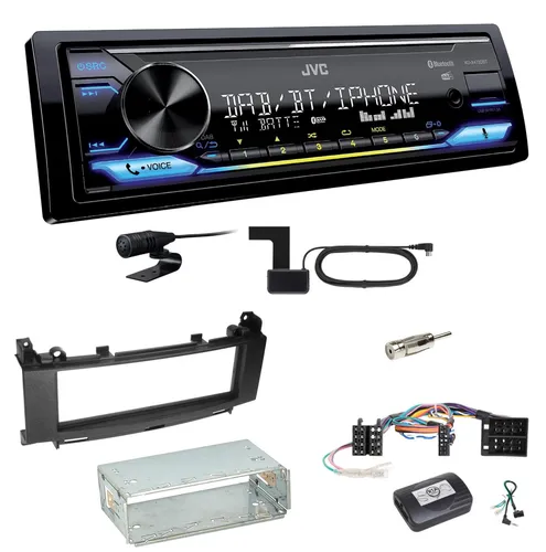 JVC KD-X472DBT Digitalradio Einbauset für Mercedes A/B-Klasse