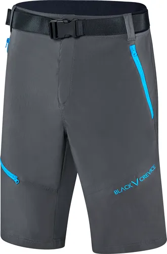 Herren Trekkingshorts | kurze Wanderhose | Grau I Größe S