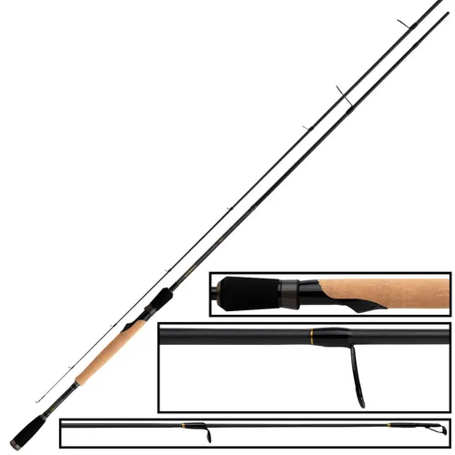 Fox Rage Terminator Dropshot 270cm - Ideale Dropshotrute für Barschangeln - Angelruten & Stöcke, Spitzenaktion für präzise Würfe, leicht und handlich mit nur 210g, perfekt für Hecht, Zander und Barsch.