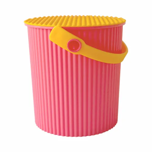 Hachiman Aufbewahrungseimer Omnioutil Baby, Kunststoff, Pink, 700 ml, 247067