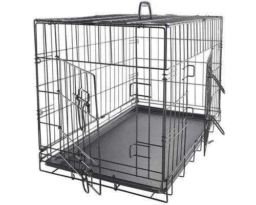 MYPETS Tiertransportbox - Sicherer Hundetransport - Hundebox 109 cm x 75 cm x 70 cm, ideal für sicheren Transport und komfortable Reisen mit Ihrem Hund.