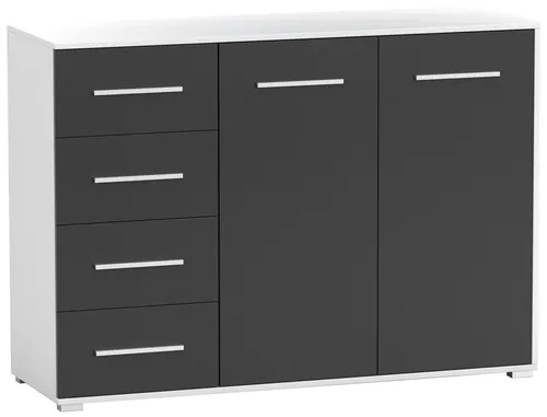 Highboard IRYS 01 in schwarz von Moeblo