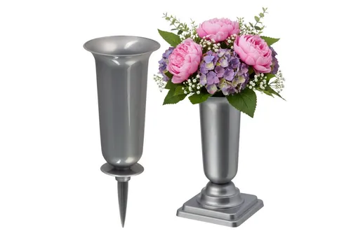 Vasen Silber von matches21 HOME & HOBBY