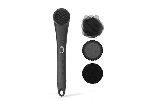 AILORIA 4-in-1 Körper- und Wellnessbürste GENTLE LUXE - Peelings für Ganzkörperanwendung, bietet sanftes Peeling und verbessert die Hautstruktur für ein revitalisierendes Hautgefühl.