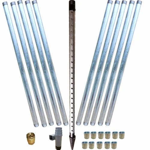 Nr. 270 Brunnenbau Set mit Rammfilter, 11 m - Micro-Drip-Bewässerungssysteme, ideal für effizientes und präzises Bewässern im Garten oder Landwirtschaft.