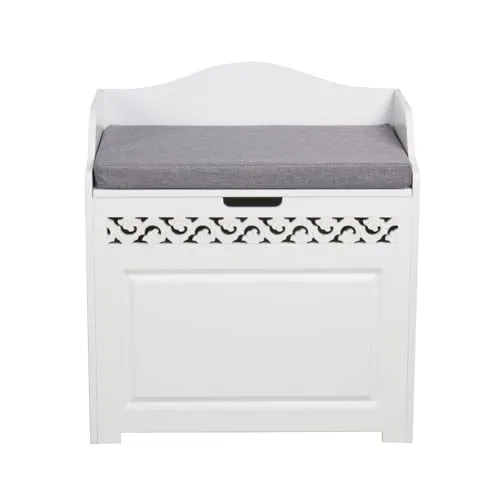 HTI-Line Sitztruhe Miriam in weiß von HTI-Line