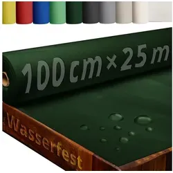 DecoHomeTextil Tischdecke Rolle Vliesstoff 100 cm x 2500 cm in grün von DecoHomeTextil