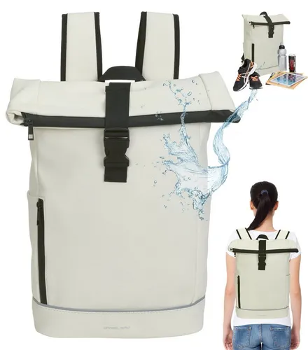 Daniel Ray Freizeitrucksack Kurierrucksack wasserabweisend Outdoor Damen Herren, Highlands Laptoprucksack Tasche wasserabweisend + Etui