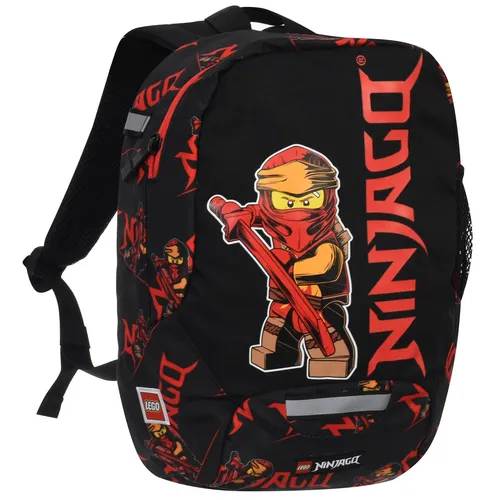 LEGO® Ninjago Red Kindergartenrucksack in schwarz von LEGO