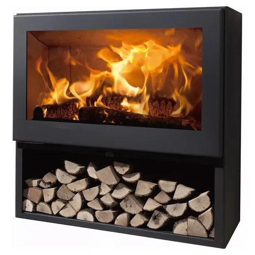 Panadero Toledo Kamin Ofen 7kW – Moderner Holzofen mit großem Brennraum