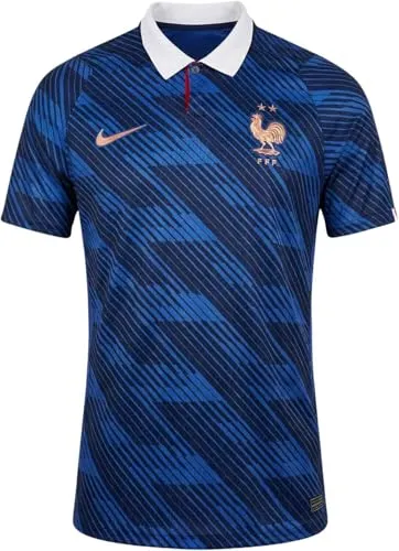 Nike WM 2026 Frankreich Heim Teamtrikot Kinder - Größe 140/146 - Hochwertiges Kinder-Fußballtrikot der französischen Nationalmannschaft für die WM 2026. Mit atmungsaktiver Dri-Fit-Technologie für optimalen Tragekomfort und schnelles Trocknen.