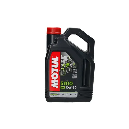 Motul Motoröl 5100 10W-30 4T 104063 in weiß von Motul