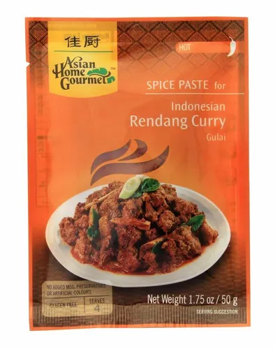 [ 50g ] AHG Würzpaste für Indonesisches Rendang-Currygericht Gulai