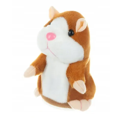 Tierfigur Sprechender Hamster Maße ca. BxHxT 10x16x8 cm Farbe zufällig (1 St)