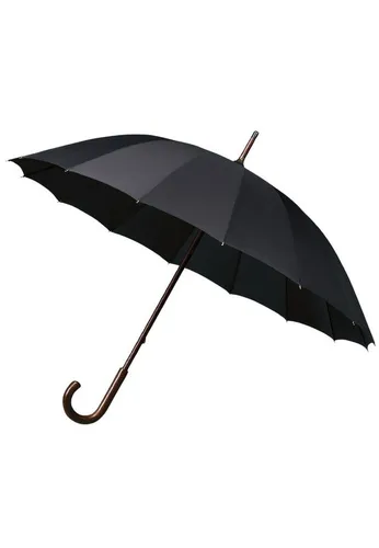 Diademita Taschenregenschirm Regenschirm - Kompakt - Manuelle Öffnung - 102 cm - Schwarz