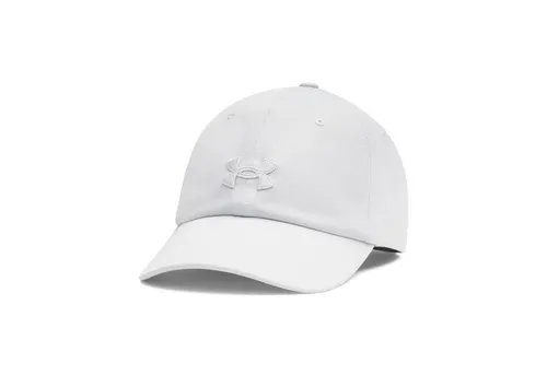 Under Armour Women's UA Blitzing Adj Hut in Grau - Stylischer Hut mit integriertem Schweißband für optimalen Tragekomfort. Atmungsaktives Material sorgt für ein kühles Gefühl, ideal für aktive Tage im Freien.