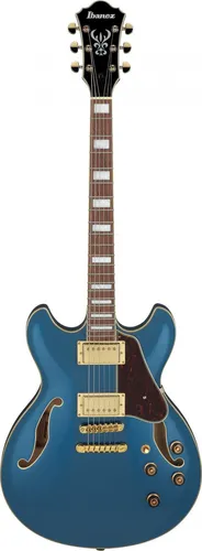 Ibanez AS73G-PBM Artcore E-Gitarre - Hollow Body E-Gitarre aus der Artcore Serie, mit Linde-Korpus und Classic Elite Humbuckern für warmen Klang und hervorragende Spielbarkeit.